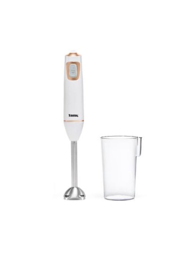 Tank Hand Blender, 600ml, 600 Watt, White Rose Gold - CM-6003-1 - Image 1